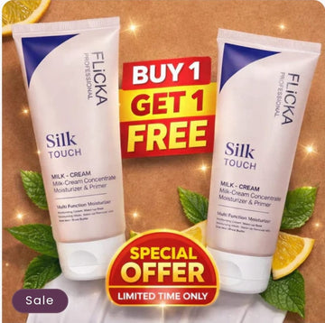 Buy 1 Get 1 Free Flicka Silk Touch l Concentrate - Primer and Moisturizer
