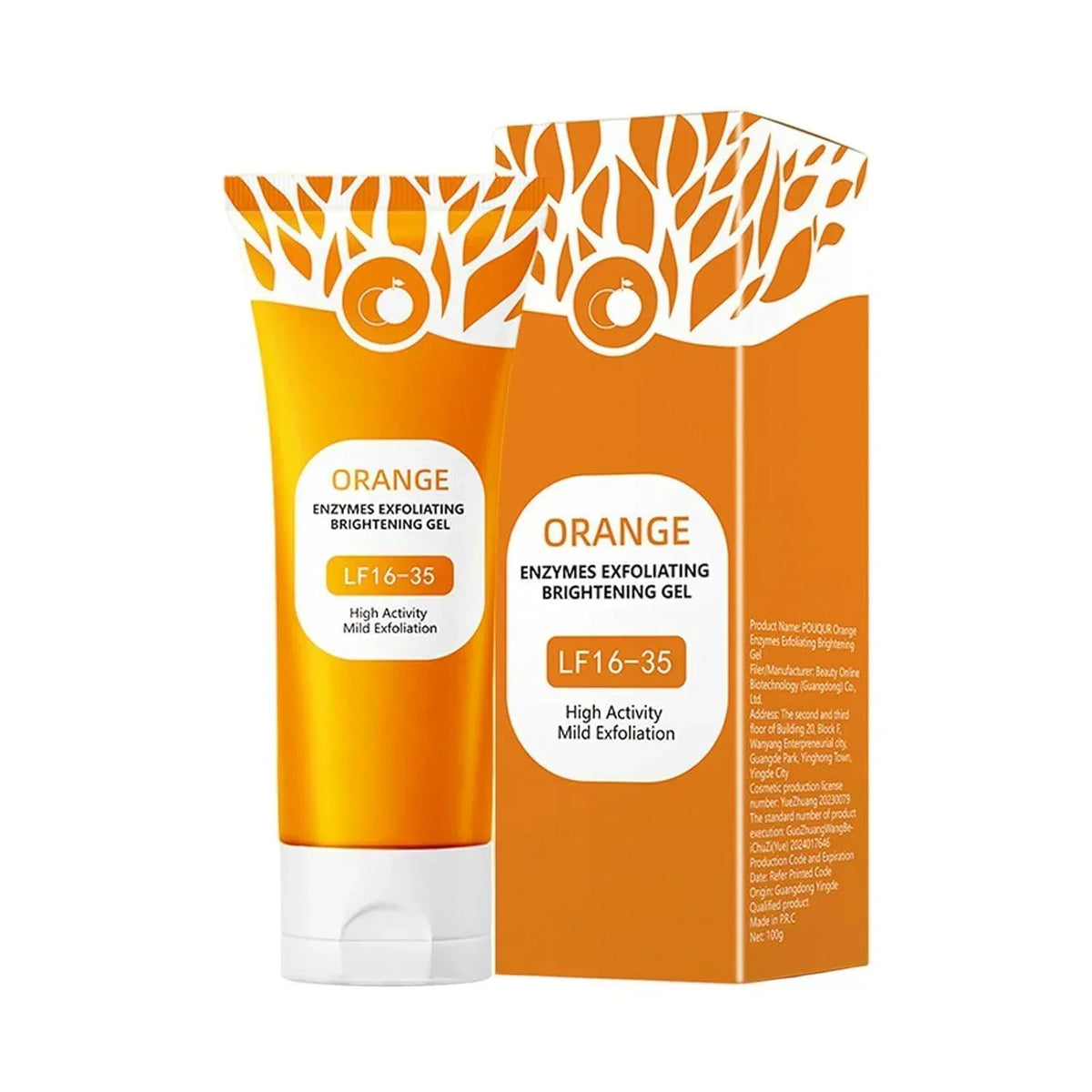 Pouqur Orange Gel